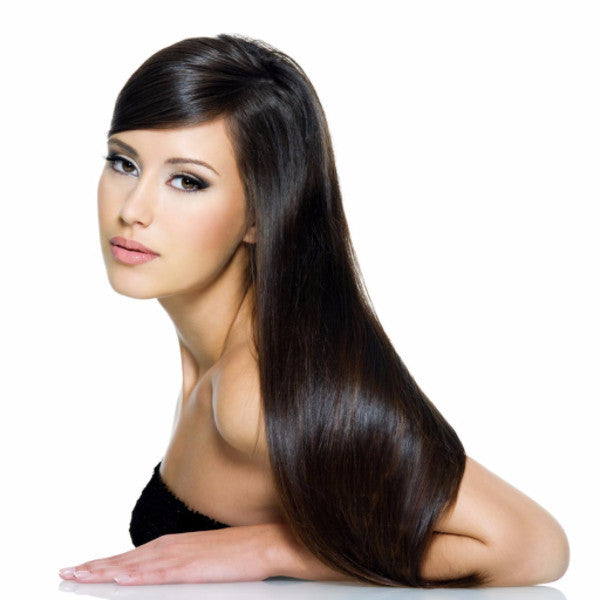 Indian Remy Natural Black Clip-In Human Hair Extensions